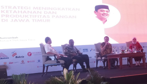 Di Musprov Kadin Jatim, Sumrambah Ajak Kolaborasi untuk Ketahanan dan Produktivitas Pangan