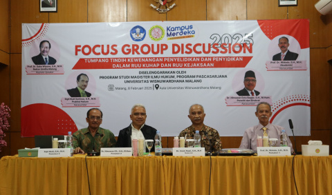 Pakar Hukum Pidana Universitas Wisnu Wardhana (Unidha) Malang, Prof. Dr. Widodo : RUU KUHP, Tunda Saja Pengesahanya