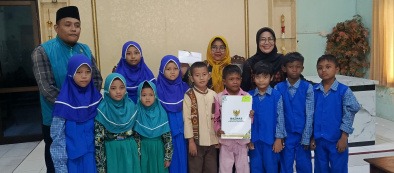 Baznas Kabupaten Sidoarjo Salurkan Bantuan di Lembaga Pendidikan Secara Kolektif