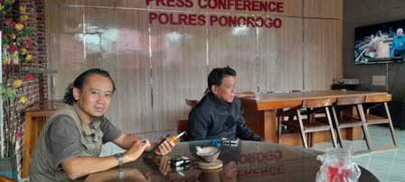 Polres Ponorogo Gelar Perkara Kasus Penganiayaan Padepokan Nurul Taukhid
