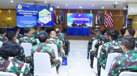 Lantamal III Jakarta Melaksanakan Bintek Musik TNI Angkatan Laut TA 2025, kanal militer
