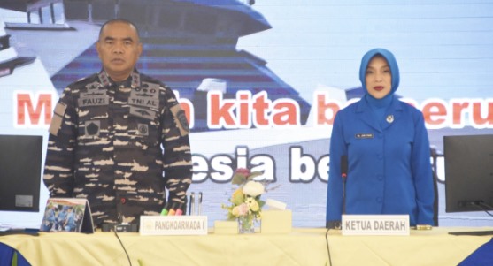 Danlantamal III Jakarta Ikuti Entry Briefing Panglima Koarmada I 