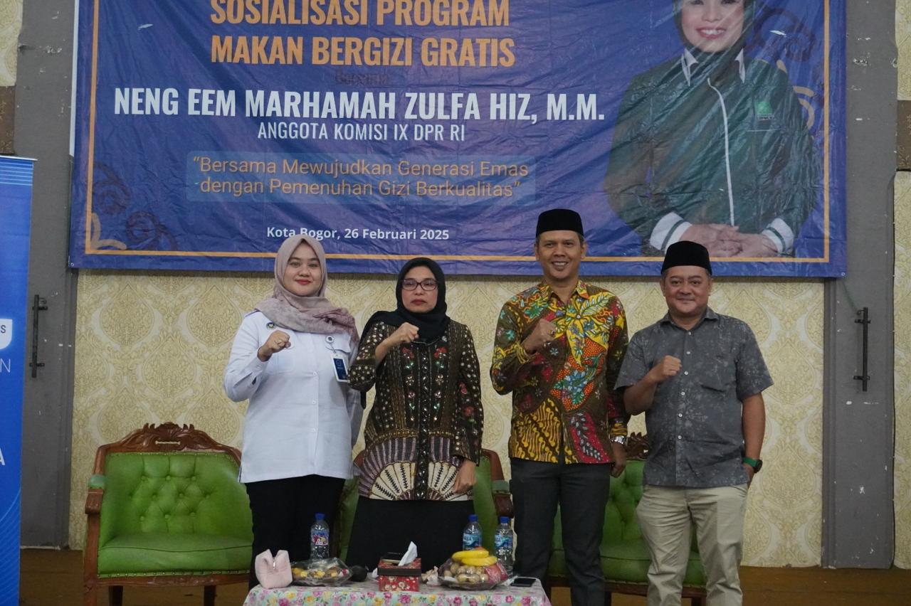 Warga Bogor Dapat Sosialisasi Program Makan Begizi Gratis dari Pemerintah