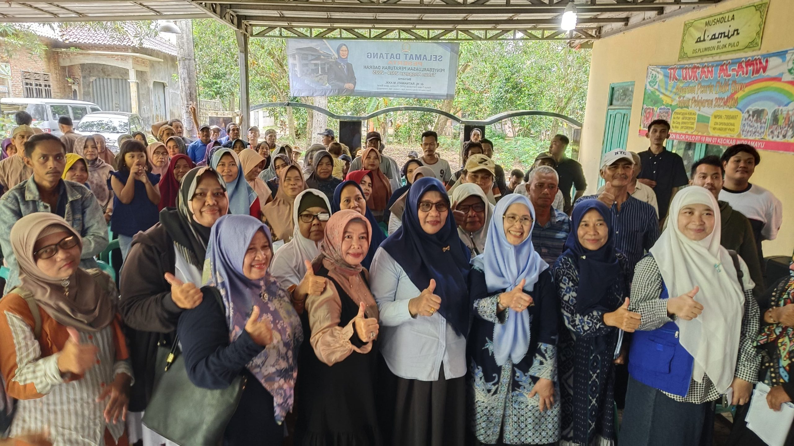 Reses Di Desa Mandala Kabupaten Cirebon, Anggota DPRD Provinsi Jawa Bara Hj Ratnawati Bahas Pengembangan Koperasi Desa