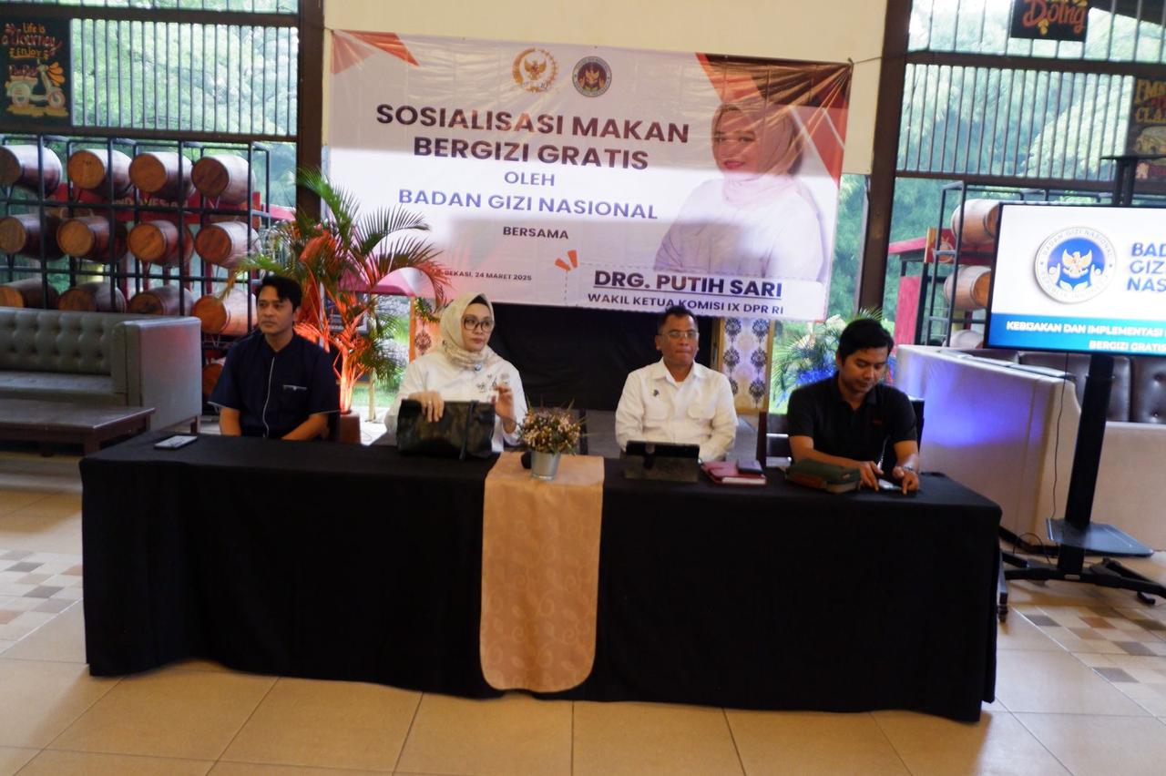 Sosialisasi Program Makan Bergizi Gratis Oleh BGN dan DPR RI