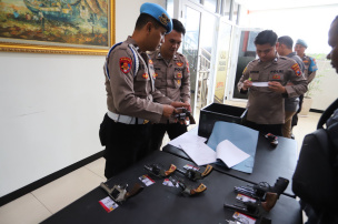 Wakapolres Gresik Pimpin Mitigasi Penggunaan Senpi Anggota