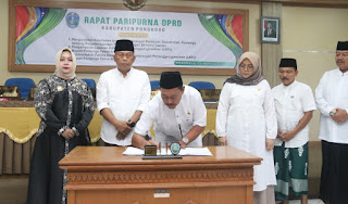 Rapat Paripurna DPRD Ponorogo, Pengambilan Keputusan Raperda Penanggulangan Bencana dan LKPJ Bupati 2024