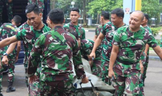 Puskes TNI Lakukan Supervisi Latihan Gelar Rumkitlap EMT Siaga Force Emergency Medis 2025