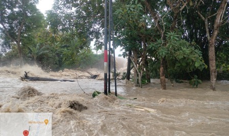 Luapan Sungai Akibatkan Rumah Warga Terendam di Grobogan