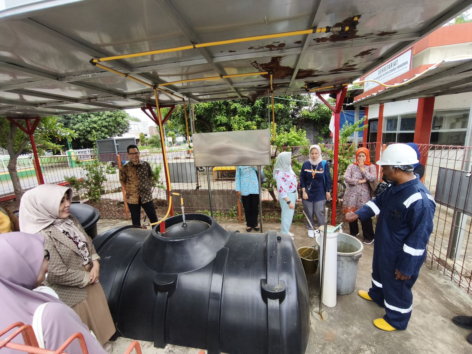 Terbukti Memberi Manfaat Nyata, Tim PKK Kabupaten Indramayu Berharap Biodigiester Dapat Diterapkan di Berbagai Desa di Indramayu
