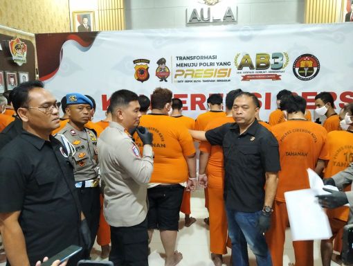 26 Tersangka Pengedar Narkoba dan Obat Terlarang Berhasil Diamankan Jajaran Satres Narkoba Polres Cirebon Kota