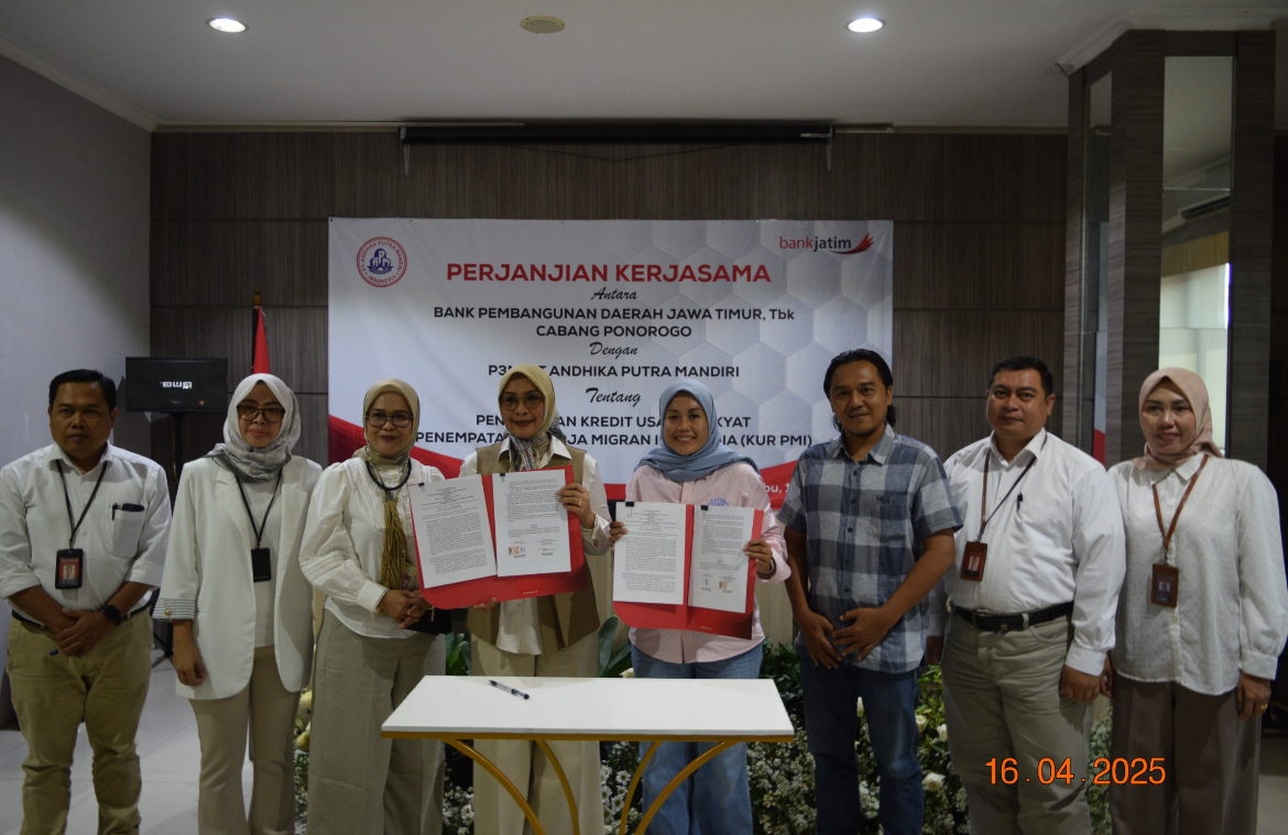 Dukung Pahlawan Devisa, Bank Jatim Siap Salurkan KUR PMI
