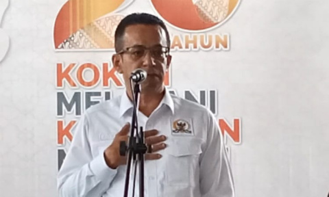 Anggota DPR -RI Rizal Bawazier Sampaikan Permintaan Maaf di Hadapan Warga Pada Moment Halal’ Bihalal