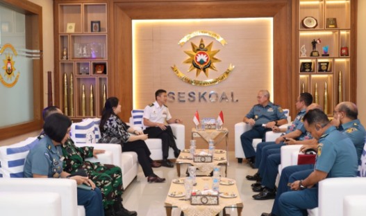 Danseskoal Terima Kunjungan Atase Pertahanan Singapura Untuk Indonesia
