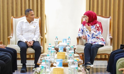 Gubernur Khofifah Komitmen Bangun Moderasi Beragama Diajarkan Sejak Dini, Jaga Sinergi Dengan BNPT RI