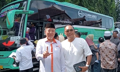 Bupati Pemalang Lepas Ratusan Jama’ah Haji di Halaman Pendopo