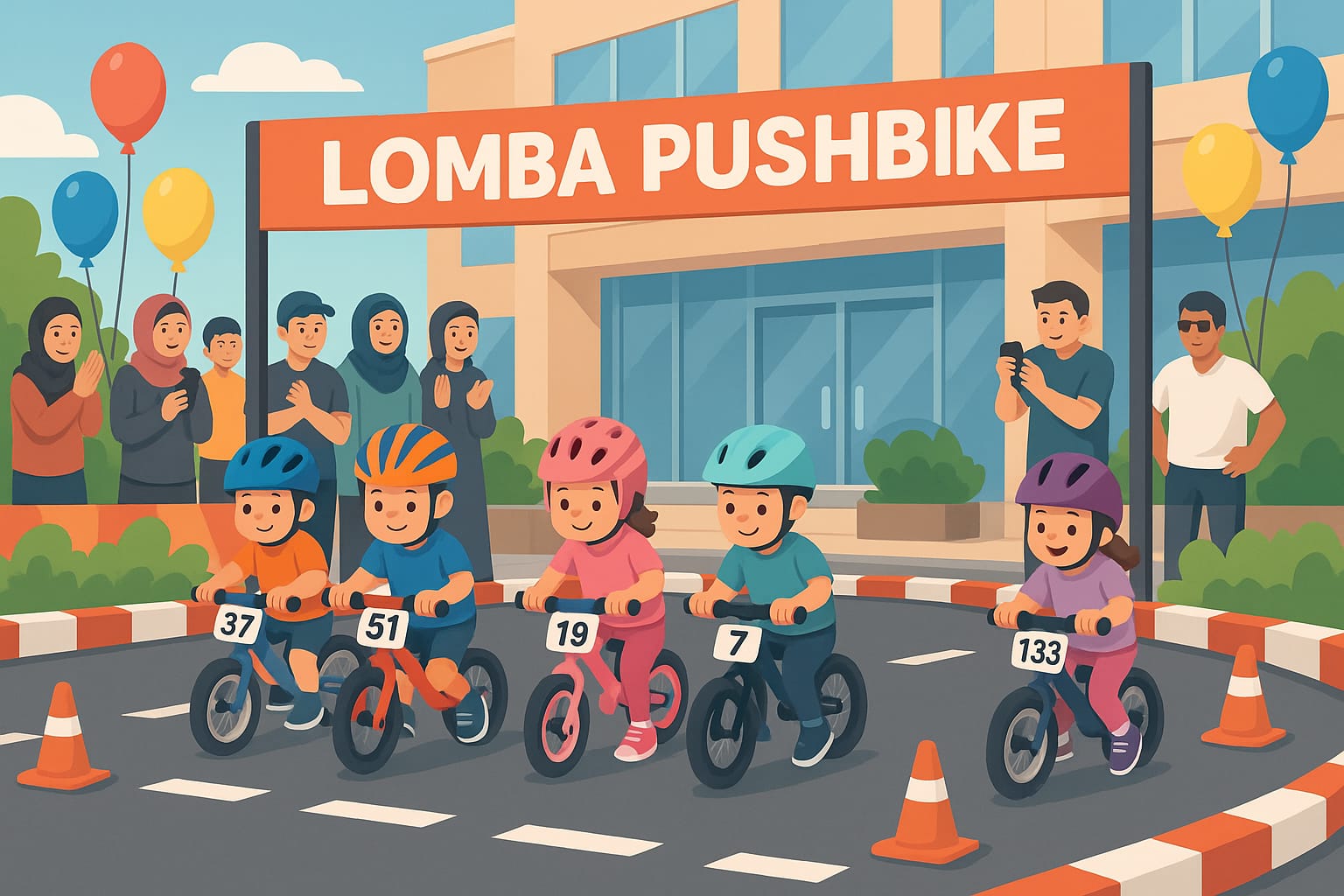 Sedang Asik Latihan, Peserta Push Bike Macan Ireng 2025 Tewas Tertabrak Mobil Tidak Jauh Dari Area Lomba