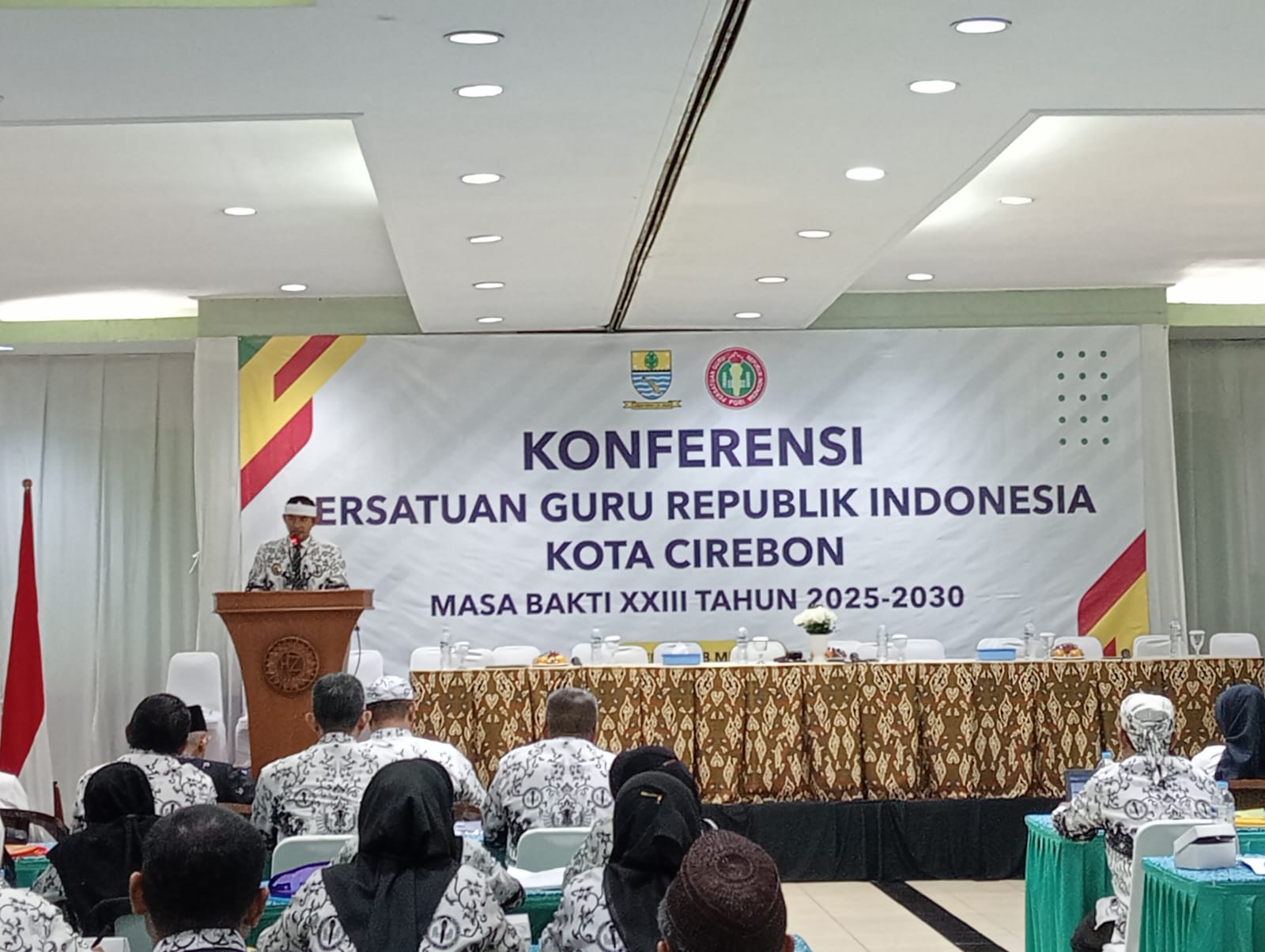 Gelar Konferensi Masa Bakti XXIII, PGRI Kota Cirebon Dorong Undang-Undang Perlindungan Guru