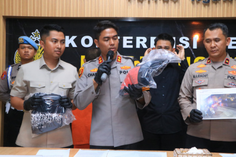 Polres Ngawi Amankan Pelaku Penipuan 2 Mobil Rental