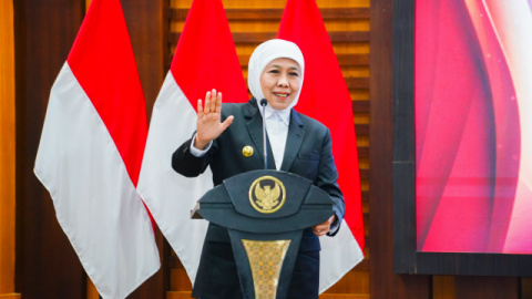 Luncurkan SPMB Berbasis AI Jenjang SMAN/SMKN, Gubernur Khofifah Pastikan Proses Berjalan Objektif, Transparan dan Berkeadilan