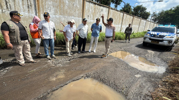 Tahun Depan Jalan Desa Sebani Bakal Dibeton oleh Pemkab Sidoarjo