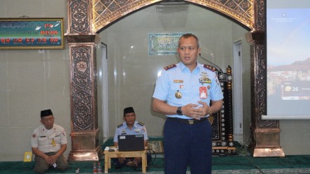 Ini Pesan Pangkoopsud I, Tingkat Iman dan Makmurkan Masjid
