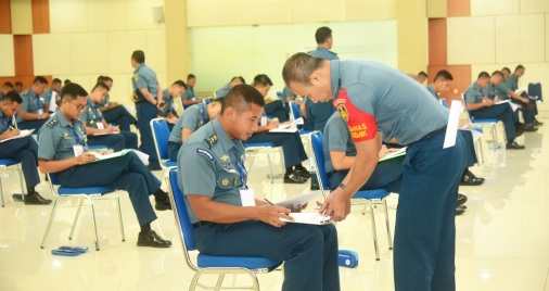 Calon Pasis Dikreg Seskoal Angkatan Ke-64  TA 2025 Laksanakan Tes Akademik II