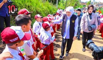 Gubernur Khofifah Ajak Semua Elemen menghapuskan Pekerja Anak di Jawa Timur