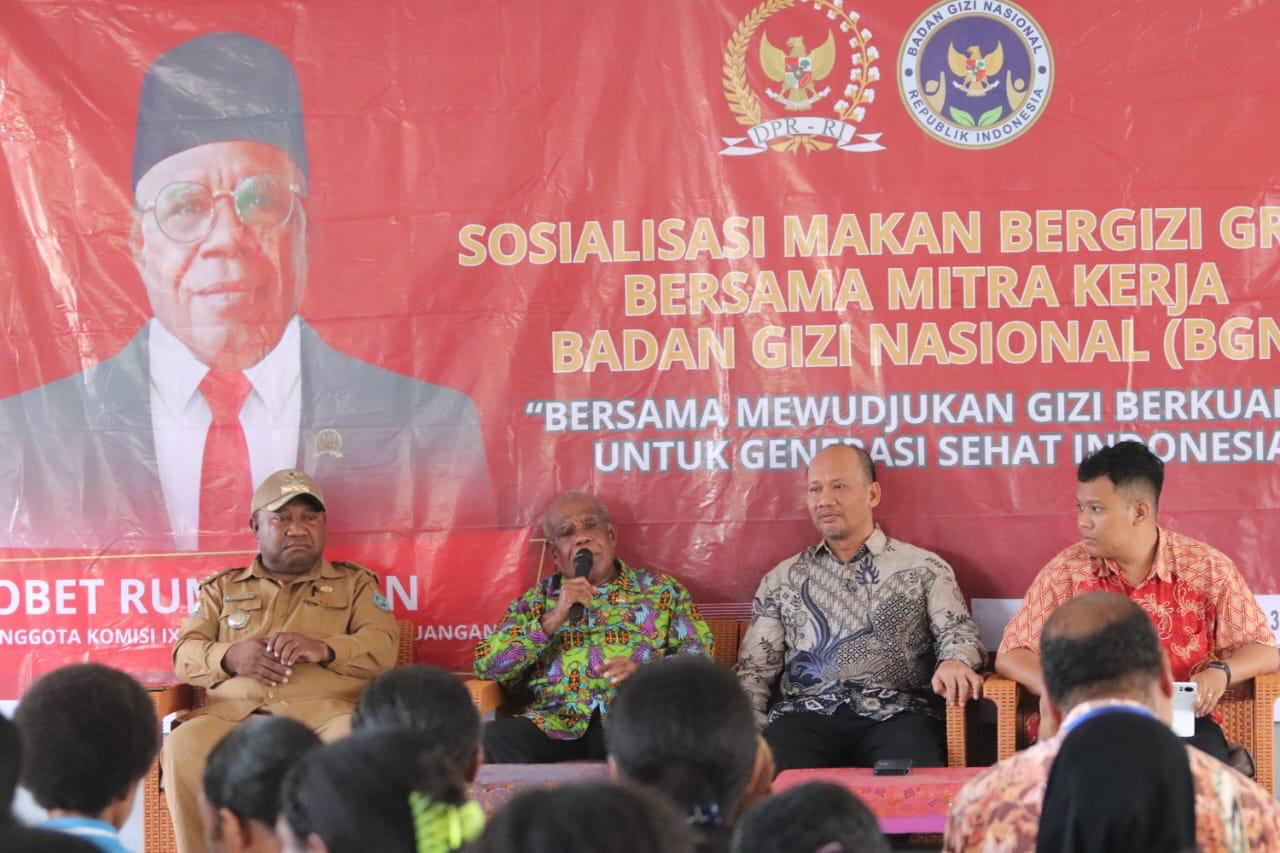 Program Makan Bergizi Gratis Jadi Kesempatan Masyarakat Papua untuk Lebih Berkembang