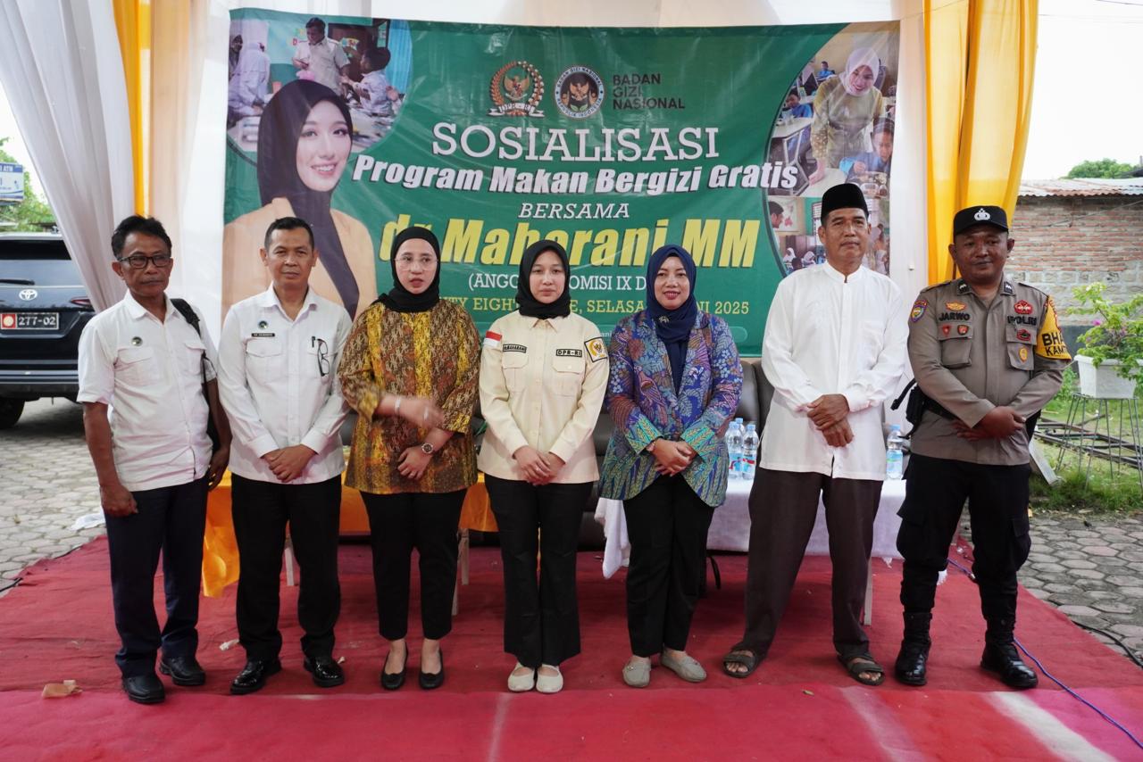 Sosialisasi Program Makan Bergizi Gratis di Bagan Sinembah, Rokan Hilir