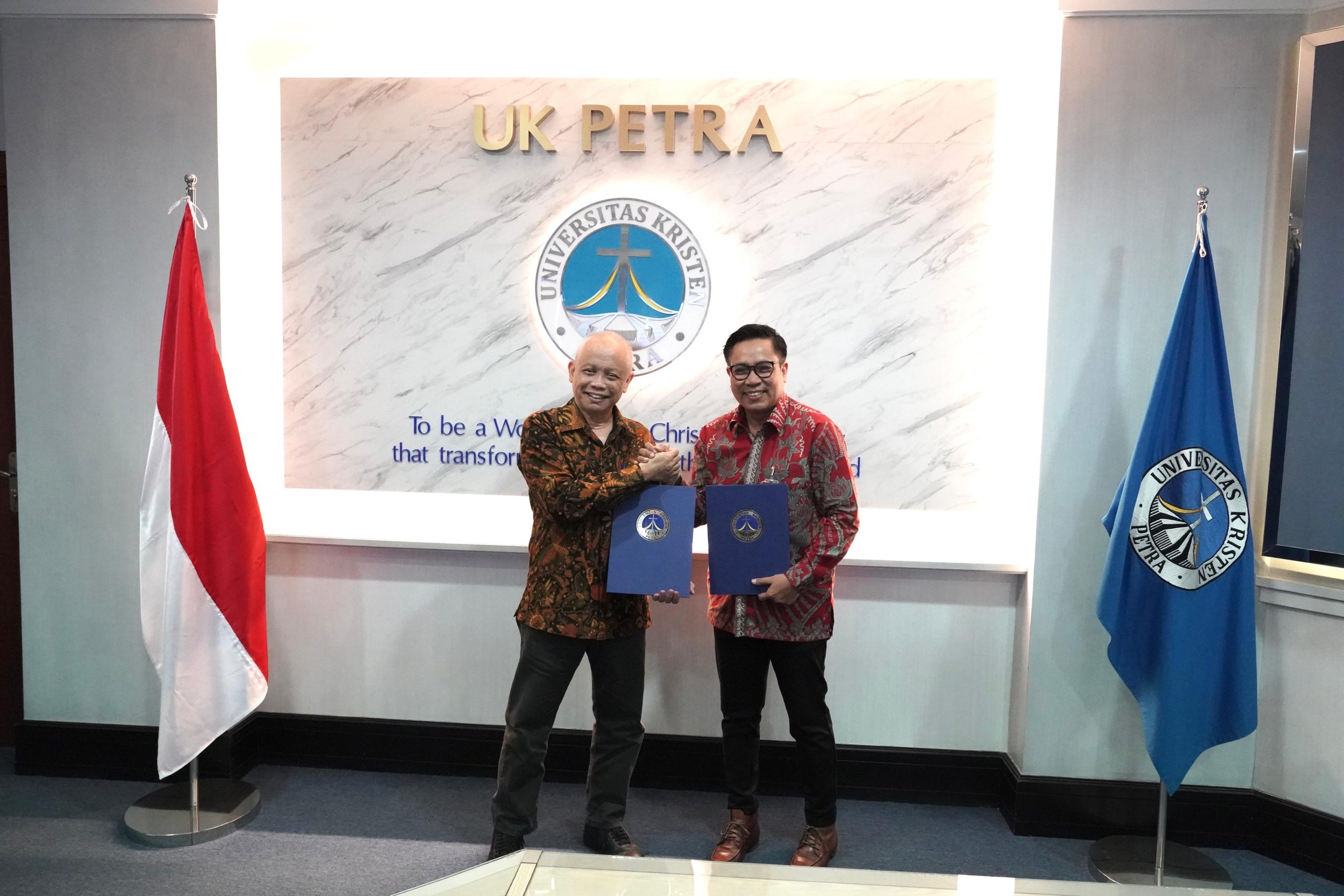 Dukung Kemajuan Dunia Pendidikan,Bank Jatim dan UK Petra Tandatangani MoU
