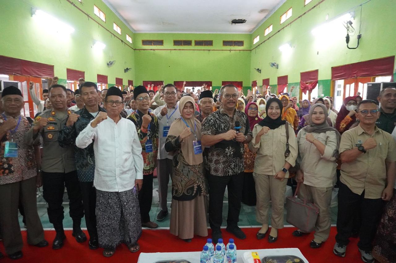 Dorong Akses Gizi, Program Makan Bergizi Gratis Disosialisasikan di Desa Soditan Rembang