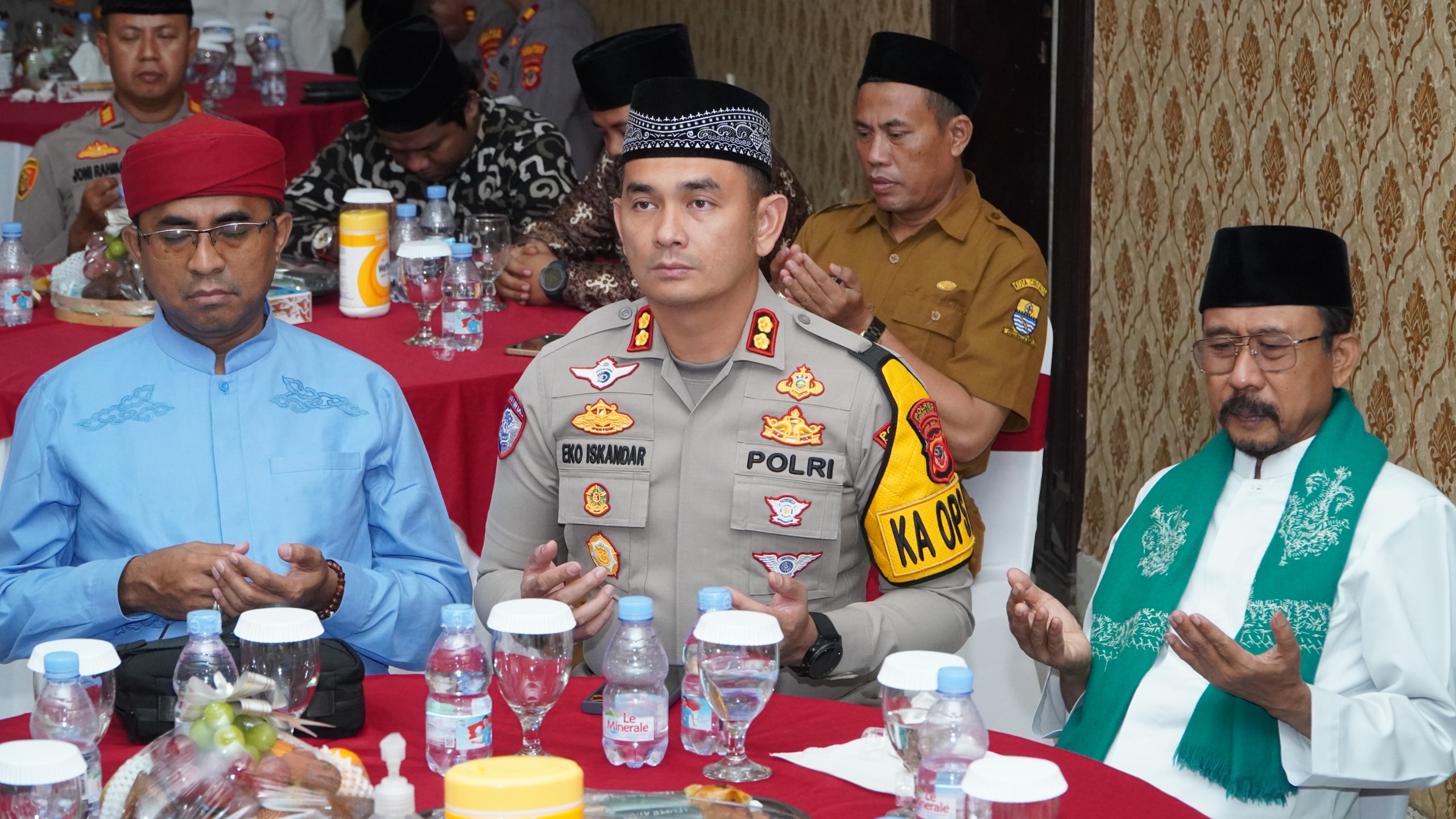 Semangat Toleransi di Hari Bhayangkara, Polres Cirebon Kota Gelar Doa Bersama Lintas Agama