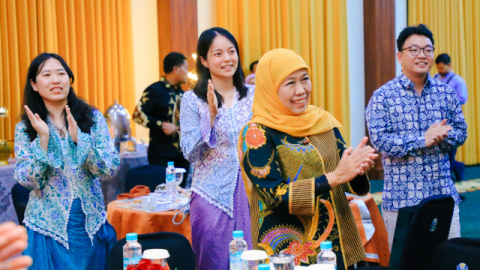 Terima Delegasi Mahasiswa Peking University Tiongkok, Gubernur Khofifah Promosikan Wisata Unggulan Jawa Timur
