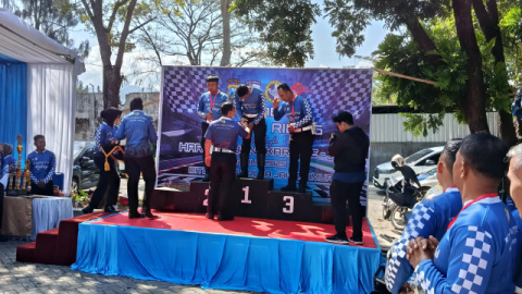 Tim PJR Polres Batu Raih Juara 1 Dalam Lomba Safety Riding Polda Jatim