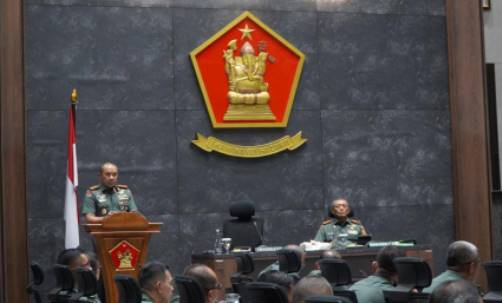 Rapat Uji Naskah Validasi, Dankodiklatad : Tingkatkan Efektivitas dan Kualitas Organisasi