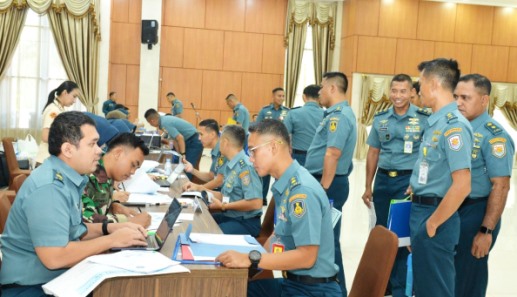 143 Pamen TNI AL Ikuti Seleksi Dikreg Seskoal Angkatan Ke-64