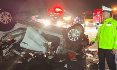 Mobil Terios Seruduk Truk di Ruas Tol Pemalang, Satu Orang MD