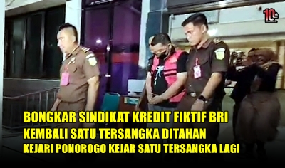 Video Kejari Ponorogo Kembali Tahan 1 Tersangka Dugaan Kredit Fiktif di BRI Unit Pasar Pon