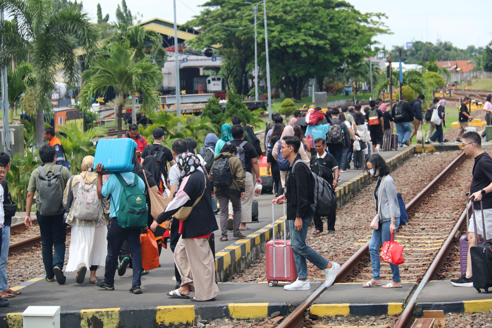 7 Hari Masa Liburan, Penumpang Kereta Api Di Daop 3 Cirebon Meningkat