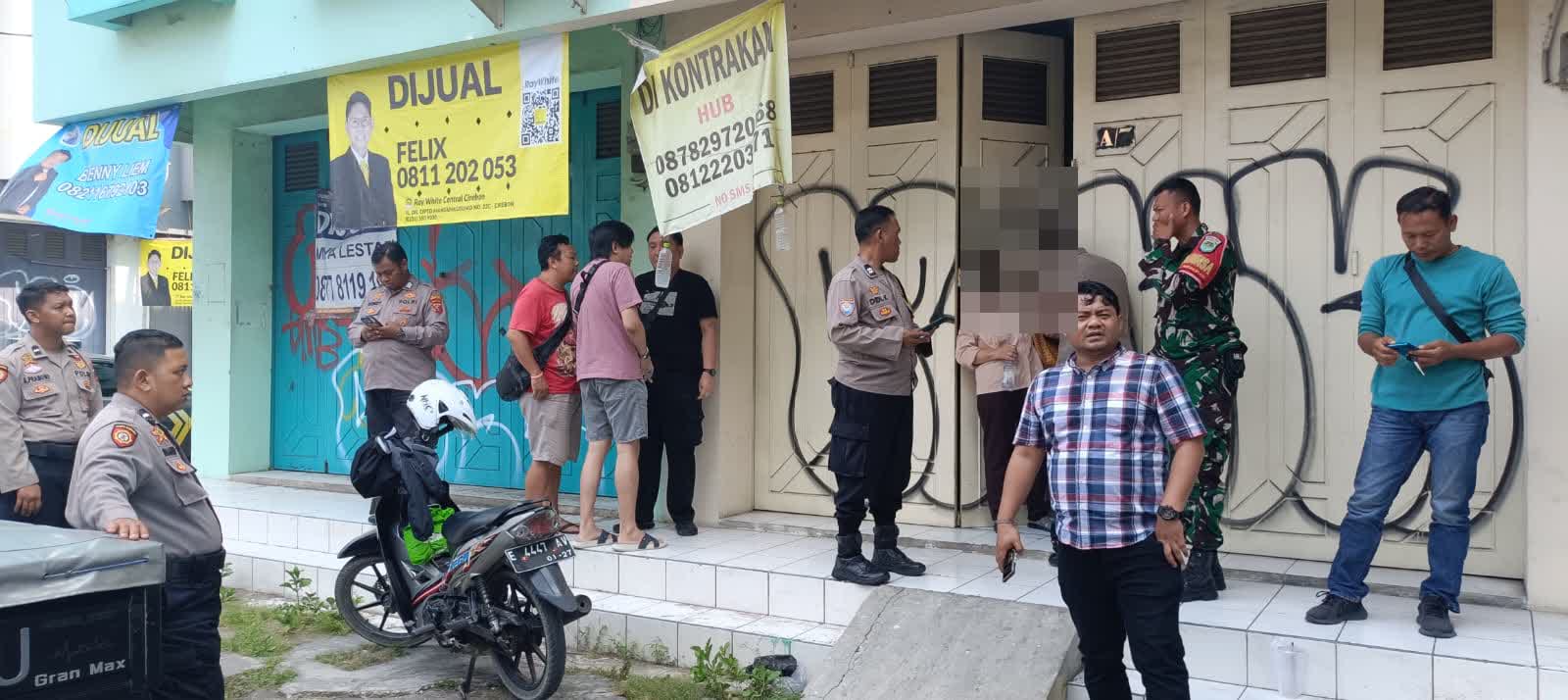 Polsek Seltim Cegah Percobaan Bunuh Diri di Pekalipan, Korban Berhasil Dibujuk Turun