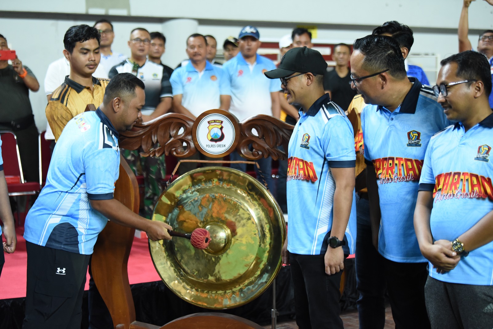 Turnamen Bergengsi Kapolres Gresik Cup 2025 Resmi Dibuka, Kobarkan Semangat Sportivitas