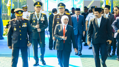 Peringati Hari Bhayangkara ke-79, Gubernur Khofifah: Dirgahayu Polri, Teruslah Jadi Benteng Pengayom dan Pelindung Masyarakat
