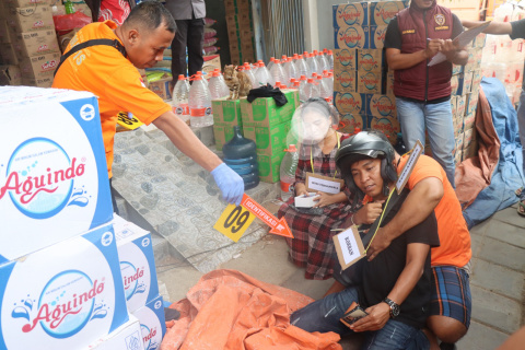 Polres Gelar Rekonstruksi Kasus yang Menimpa Kurir JNT Pamekasan