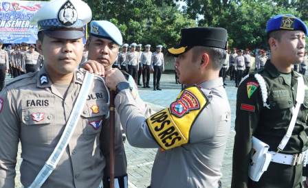 Kapolres Bangkalan Berharap Tidak Ditemui Pelanggaran Pelaksanaan Ops Patuh Semeru 2025
