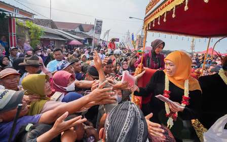 Bersama Puluhan Ribu Masyarakat Ramaikan Grebeg Tutup Suro Bantarangin 2025, Gubernur Khofifah Ajak Jaga Keluhuran Budaya dan Bangkitkan Pariwisata Jawa Timur