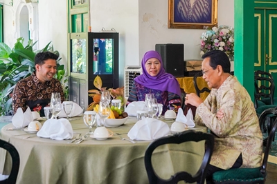 Gubernur Khofifah dan Wagub Emil bertemu Sri Sultan Bahas Promosi Pariwisata Terpadu