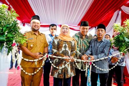 Resmikan Compressed Natural Gas (CNG) Station Gresik, Gubernur Khofifah Optimistis Jawa Timur Bergerak Wujudkan Green Economy