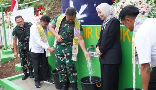 Dari Bersih-Bersih Danau hingga Sumur Bor untuk Warga, Kasad Luncurkan Program Pemeliharaan Situ Bagendit