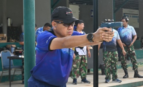 Kastaf Kodau I :  Sebagai Prajurit TNI, Latihan Menembak Jaga Komitmen Profesionalitas